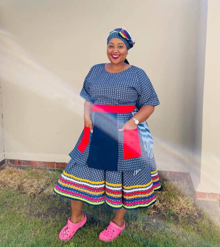 South African Shweshwe Dresses For Makoti 2022 Latest African